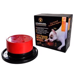 Starmark Treat Dispensing Roulette Wheel Aktivitets Spil Til Hunden