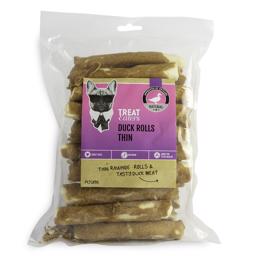 TreatEaters Duck Rolls THIN Okseruller Med Andekød 400 gram