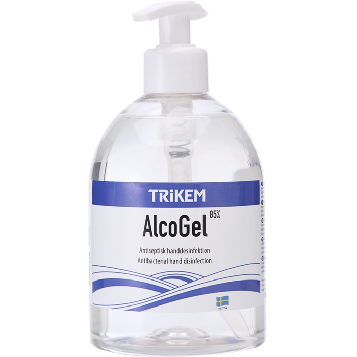 Trikem AlcoGel 85% Bakteriedræbende For Desinfektion Af Hænderne