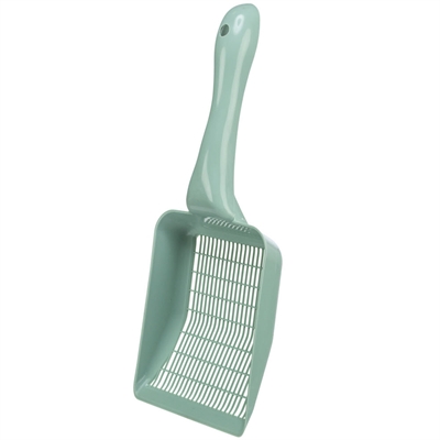 Trixie Skovl til Fint Kattegrus Mørkegrå Model XL Grøn