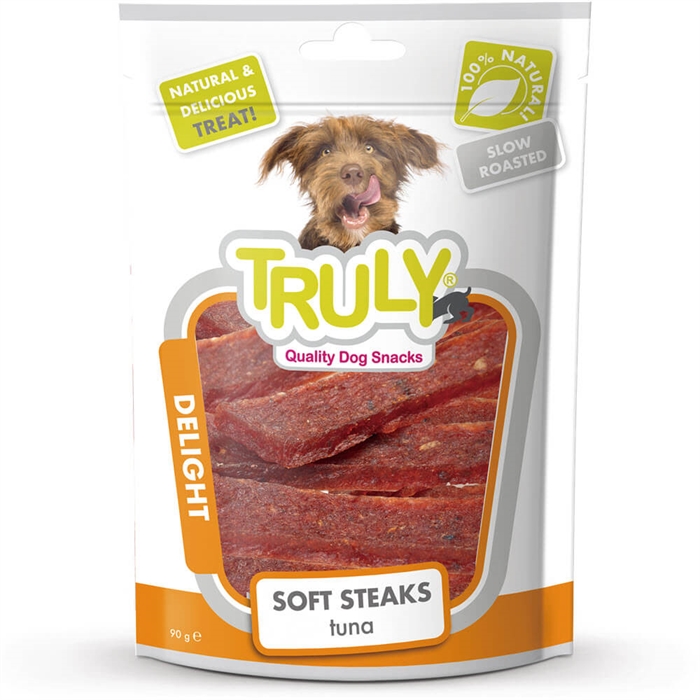 Truly Delight Tuna Steak Sunde Lækre Fiskesnack 90g