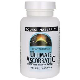 Source Naturals Ultimate Ascorbate Vitamin C Tabletter 1000mg