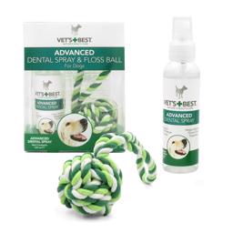 Vets Best Advanced Dental Spray And Floss Ball