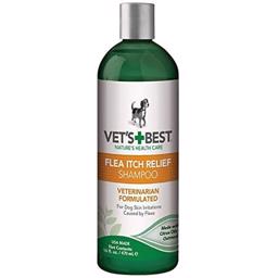 Vets Best Flea Itch relief Shampoo Den Bedste Loppe Shampoo