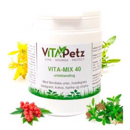 VitaPetz Vita-Mix 40 Urteblanding Nu Med Probiotika Til Hunde
