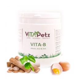 VitaPetz Vita-B WholeFood Med Naturlig Indhold af Biotin, B12 & Zink