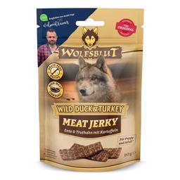 Wolfsblut Wild Duck & Turkey Meat Jerky Godbidder med And og Kalkun 80g