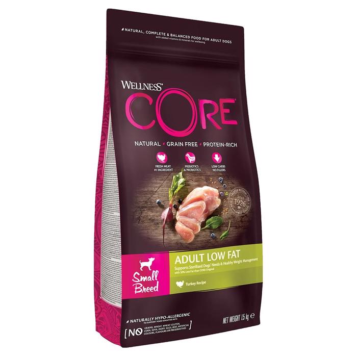 Wellness Core Adult Original Tørfoder til Små Racer LOW FAT