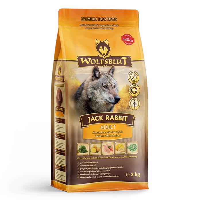 Wolfsblut Hundefoder Til Voksne Hunde Jack Rabbit med Kanin