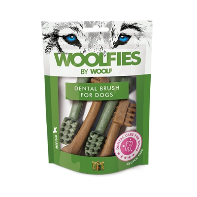 Woolfies by Woolf Dental Brush Medium Tandbørsten Til Din Hund 