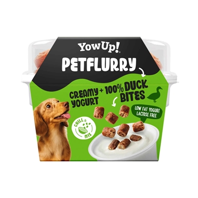 YowUp Dog Petflurry Duck Hundens Helt Egen Yoghurt Med Toppings AND