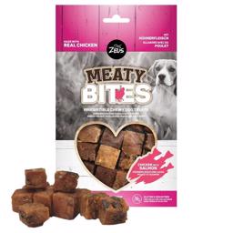 Zeus Meaty Bites Uimodståelige Kød Godbidder Chicken Salmon