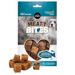 Zeus Meaty Bites Uimodståelige Kød Godbidder Chicken Whitefish